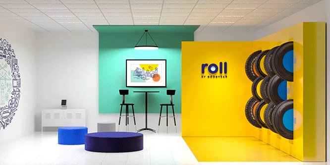 Will Goodyear roll over rivals with new Millennial-friendly showroom concept? 