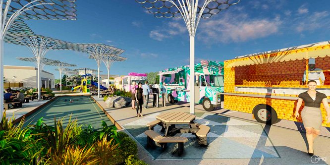 Walmart reimagines its big boxes as town centers